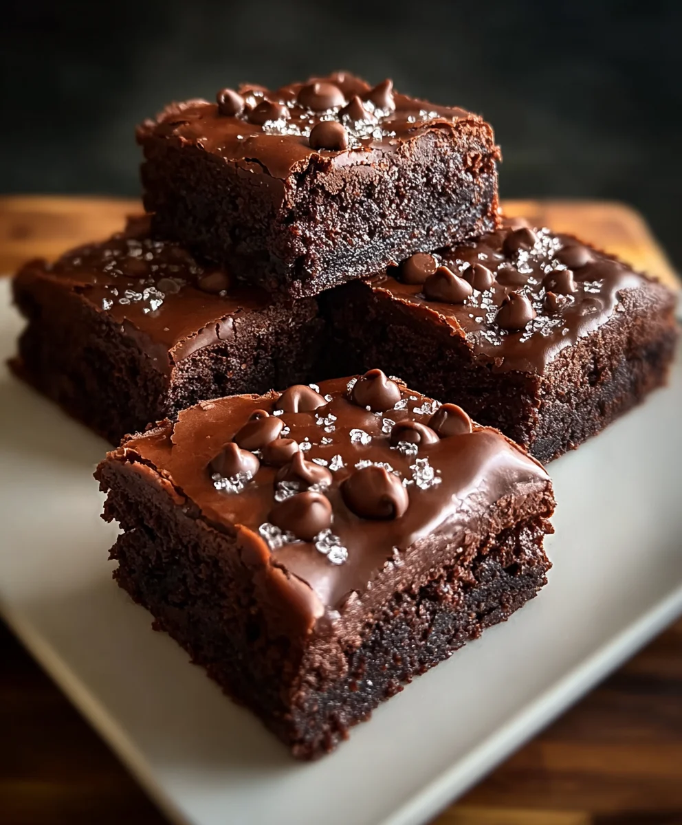 Best Chocolate Fudge Brownies-Easy Rich Recipe