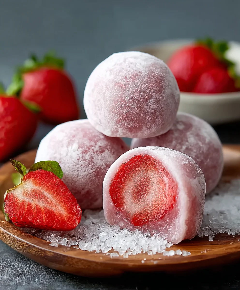 Delicious Strawberry Mochi Recipe - Sweet Japanese Treat