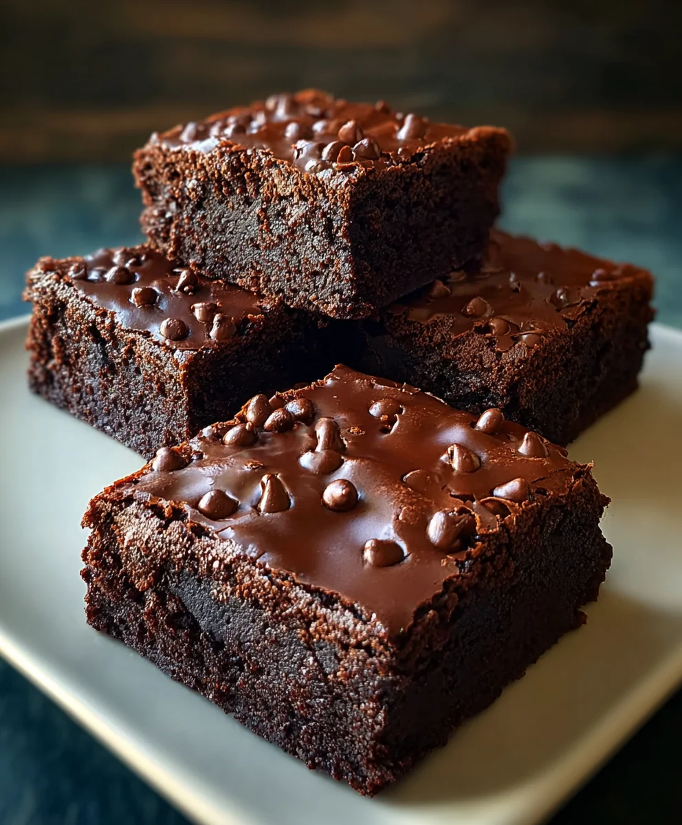 Best Chocolate Fudge Brownies-Easy Rich Recipe