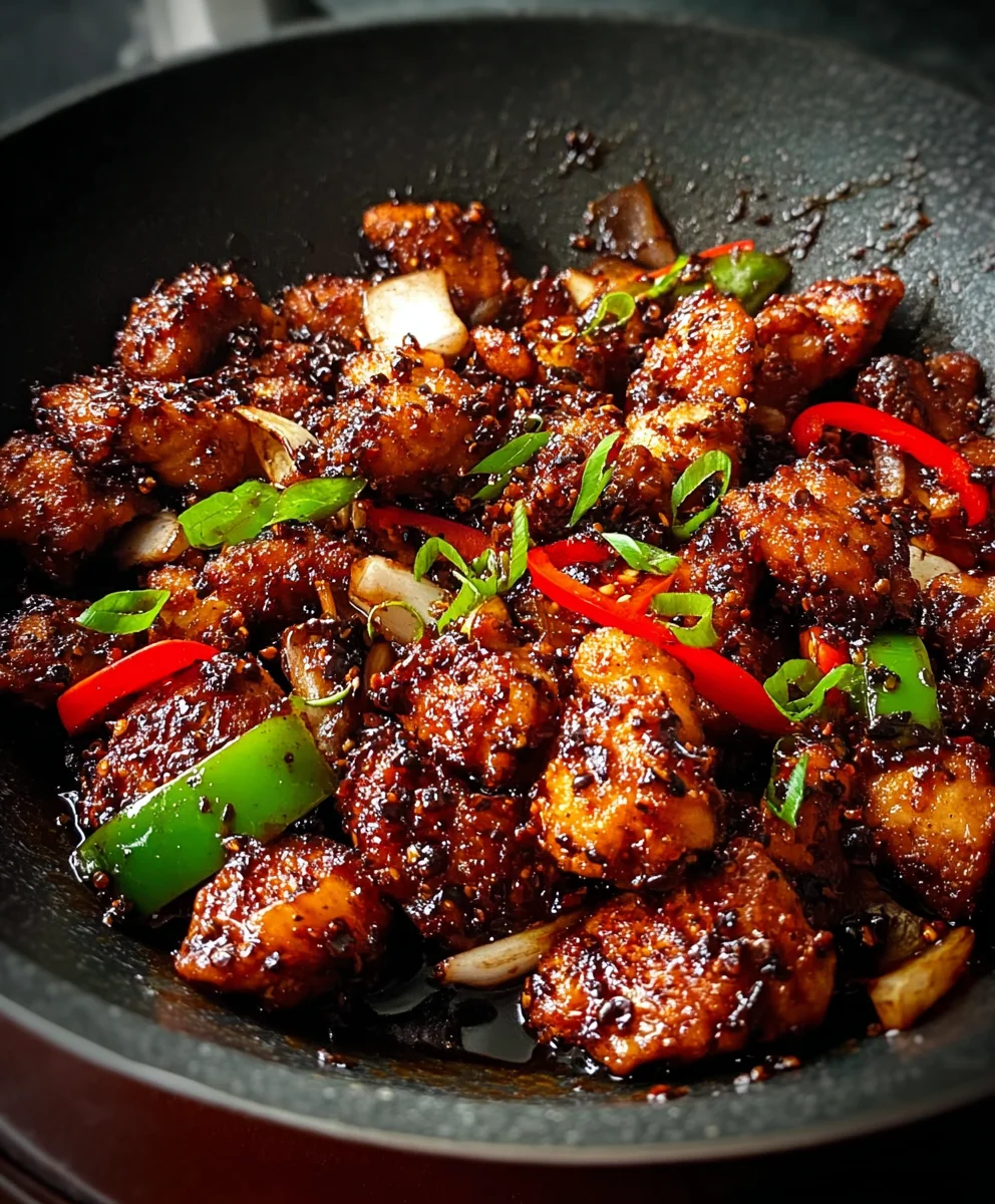 Quick & Easy Black Pepper Chicken Recipe