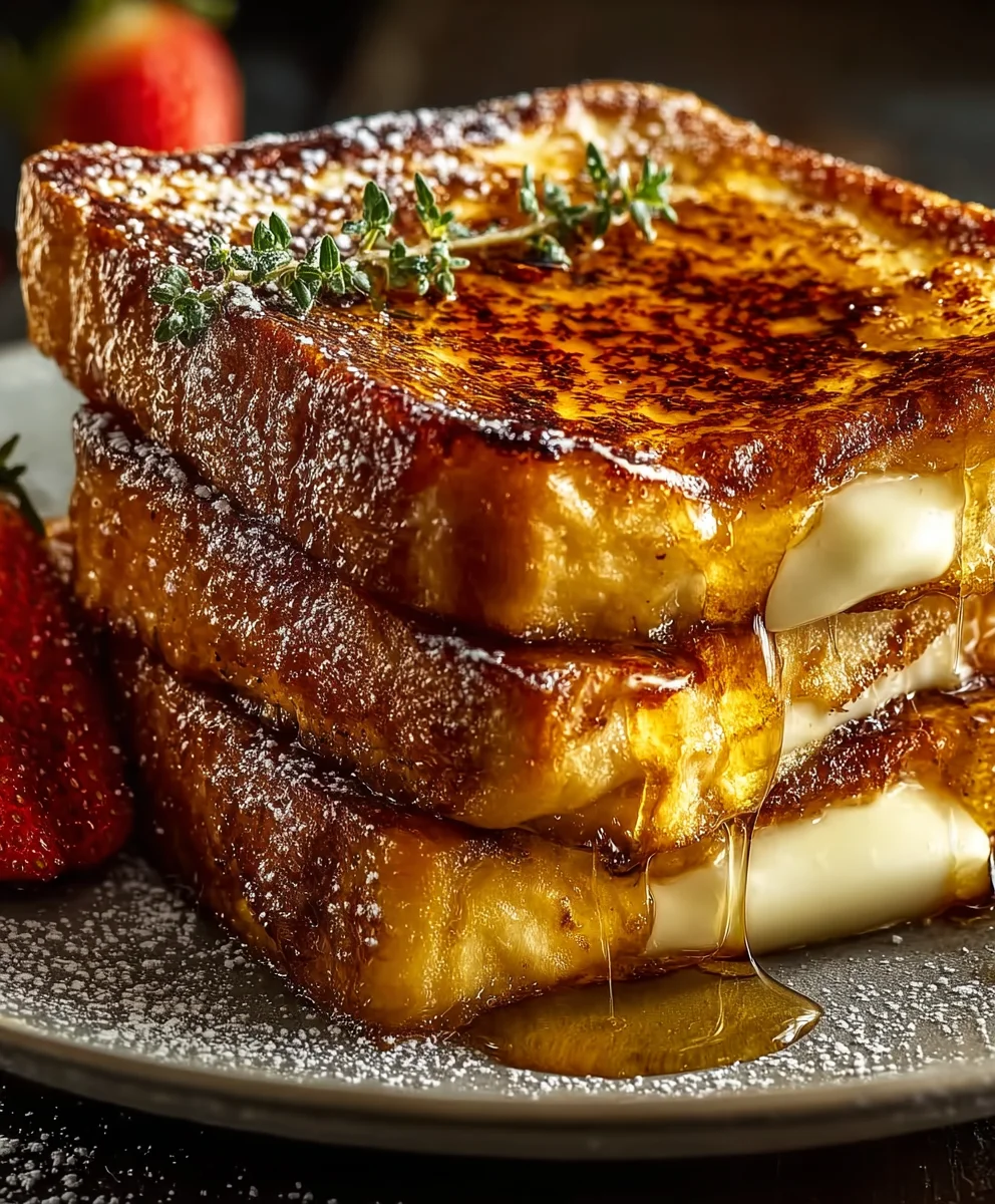 Crème Brûlée French Toast-Decadent Breakfast Treat