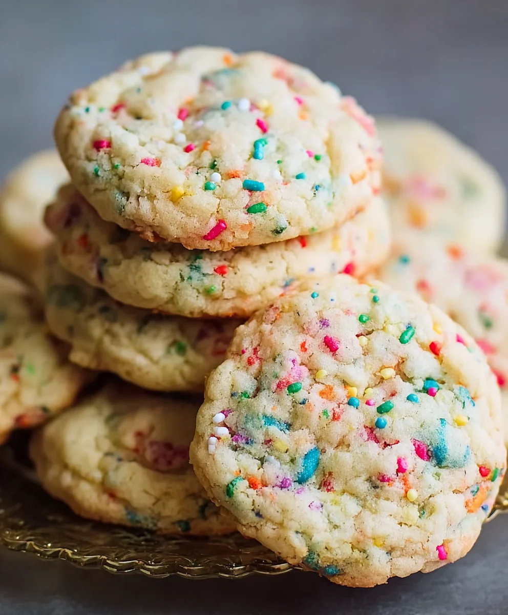 Easy Funfetti Cookies - Sprinkle-Filled Delight