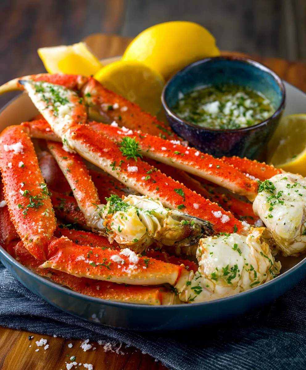 Best Garlic Butter Crab Legs Recipe - Easy Seafood Dinner