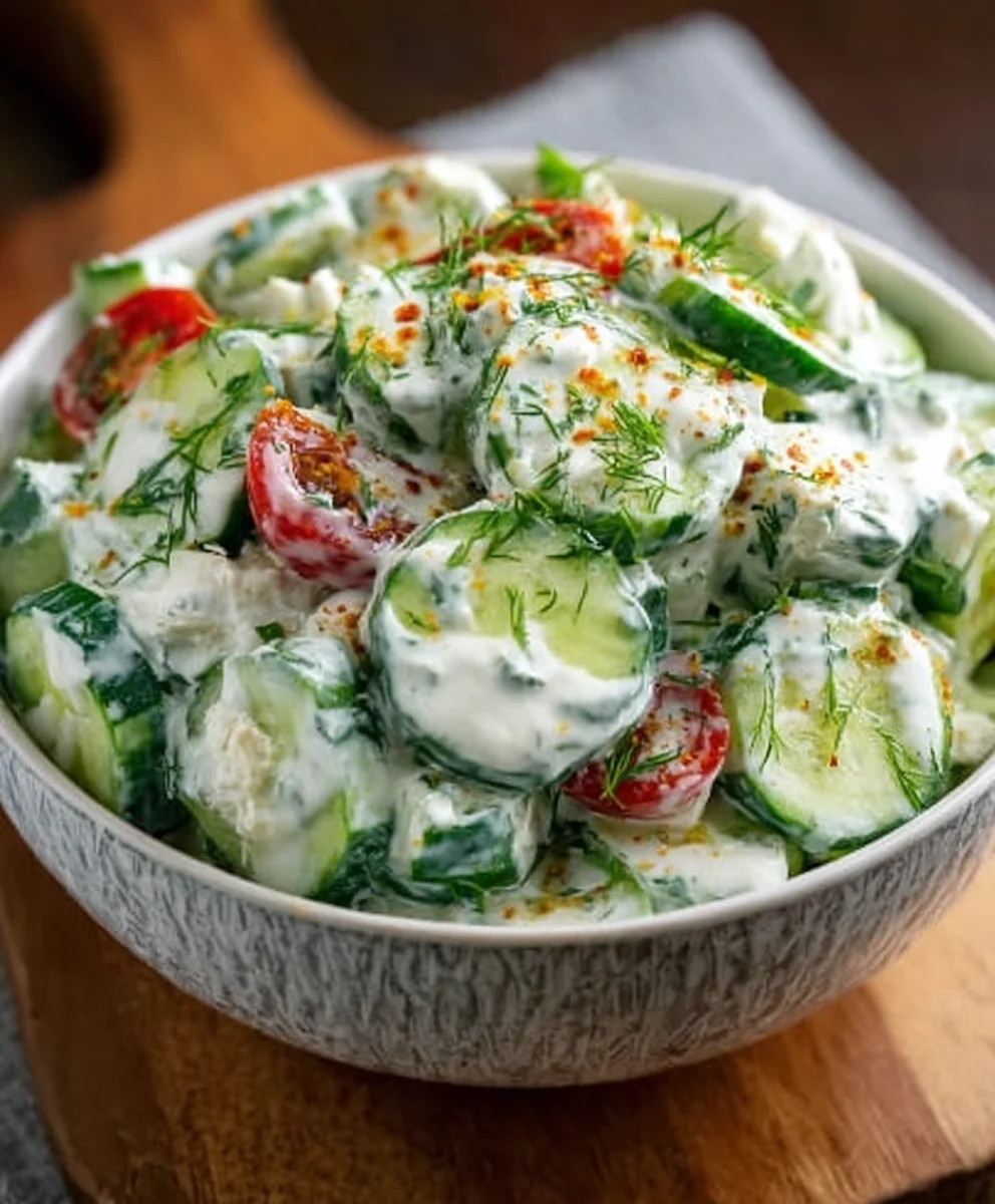 Cucumber Ranch Salad-Ultimate Incredible Recipe