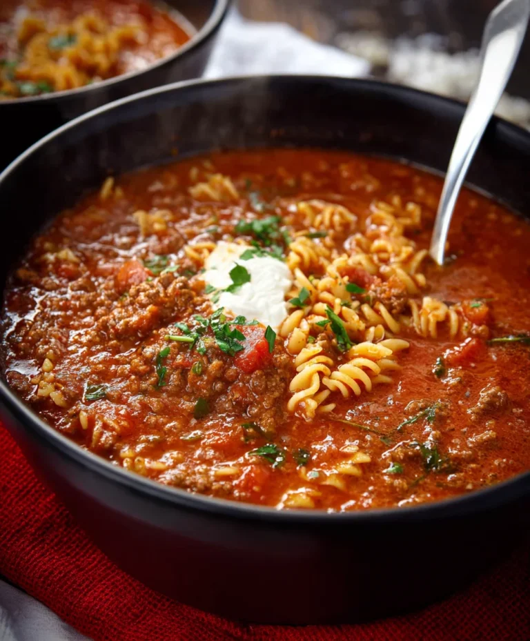 Easy Lasagna Soup Recipe-Hearty Comfort Food