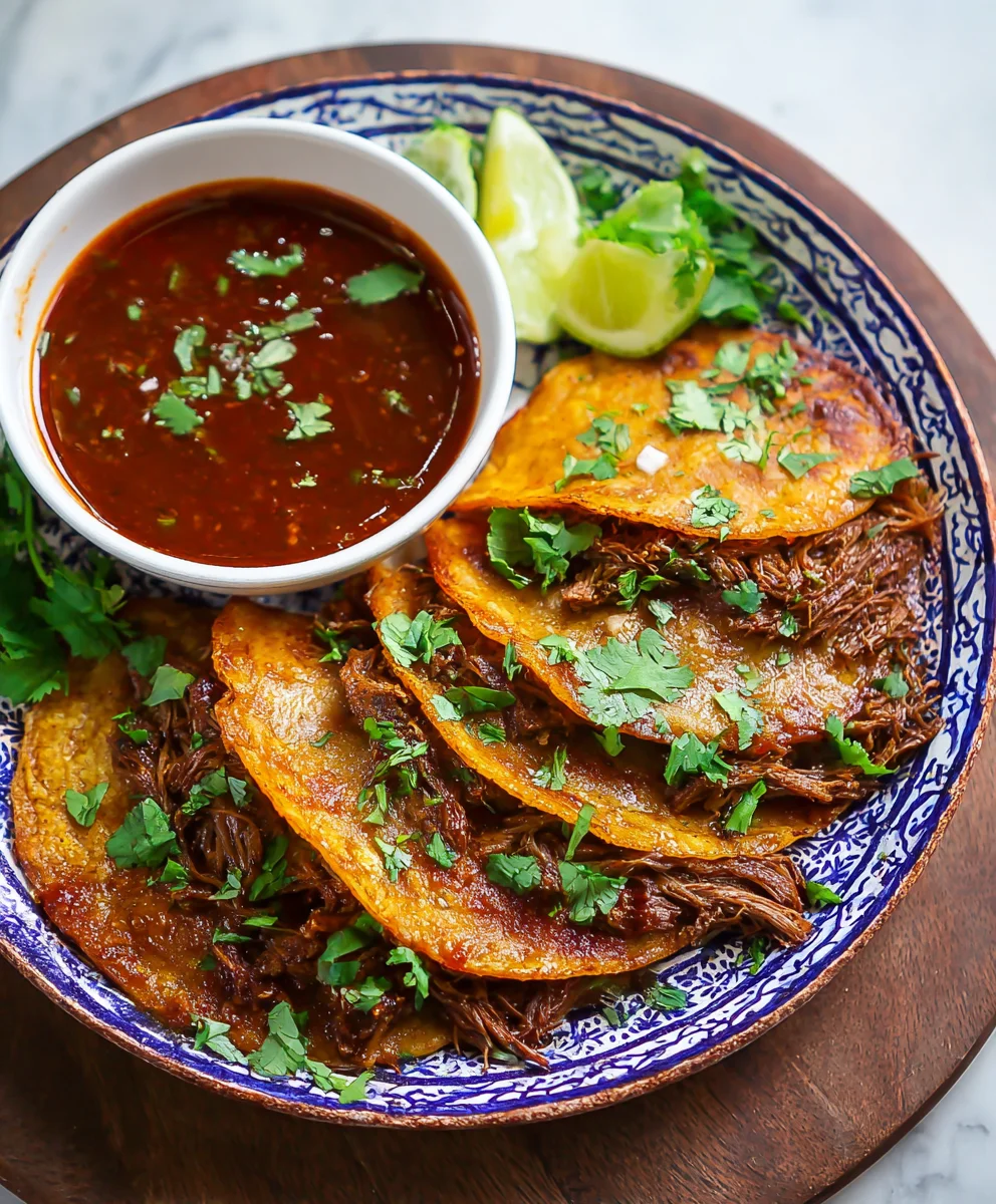 Authentic Beef Birria Tacos-Easy Recipe