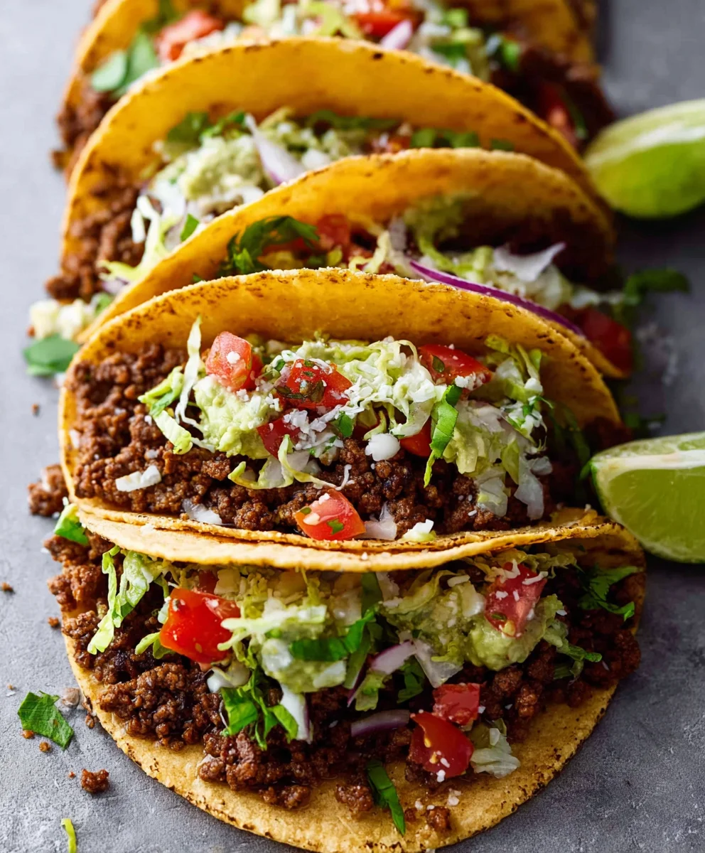 Delicious Ground Beef Tacos - Easy Weeknight Meal