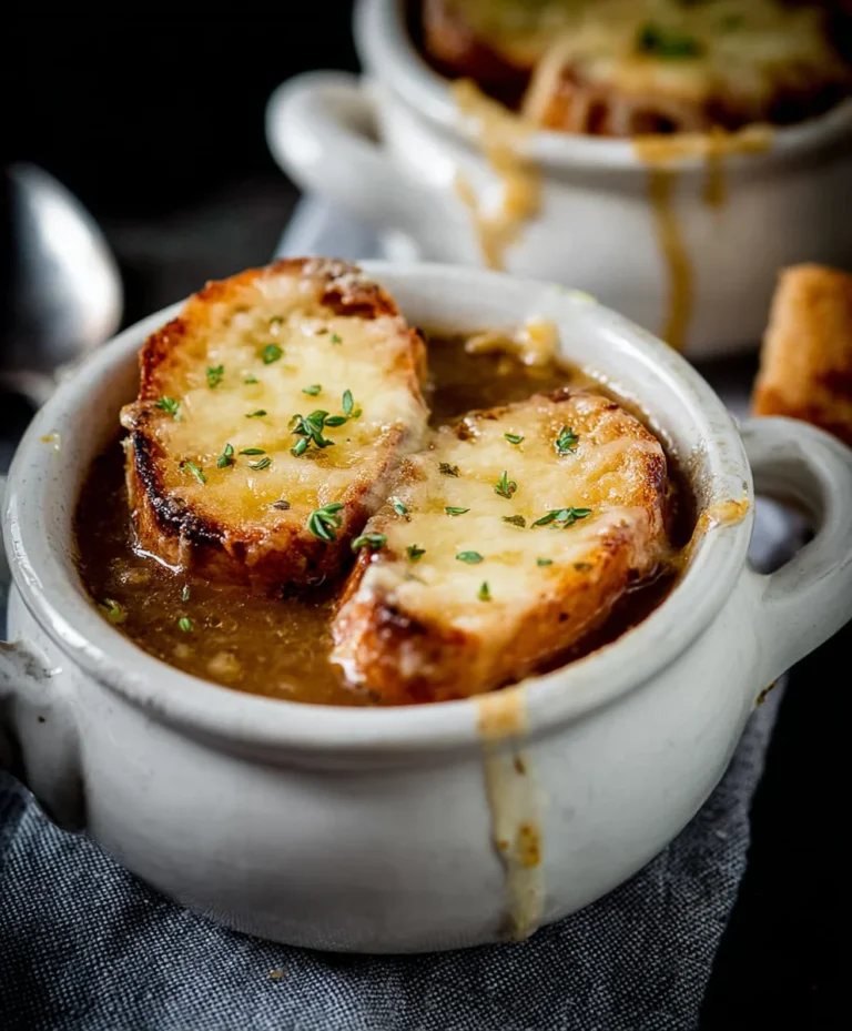 Classic French Onion Soup Recipe- Rich & Delicious