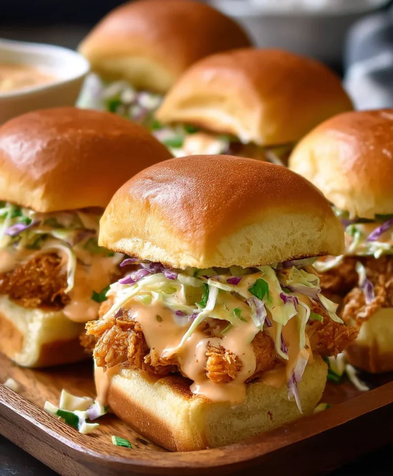 Bang Bang Chicken Sliders – Easy Appetizer Recipe