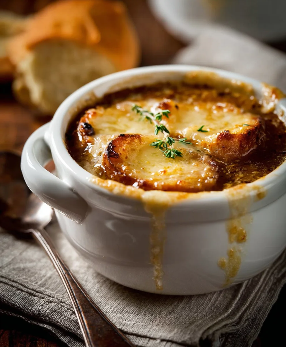 Classic French Onion Soup Recipe- Rich & Delicious