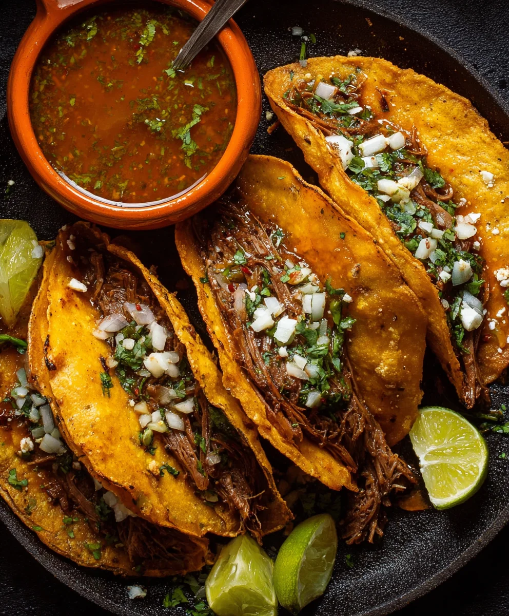 My Fave Beef Birria Tacos-Authentic Flavor Made Easy