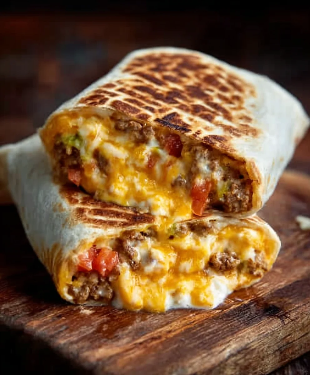 Grilled Cheese Burrito- Ultimate Comfort Food Fusion