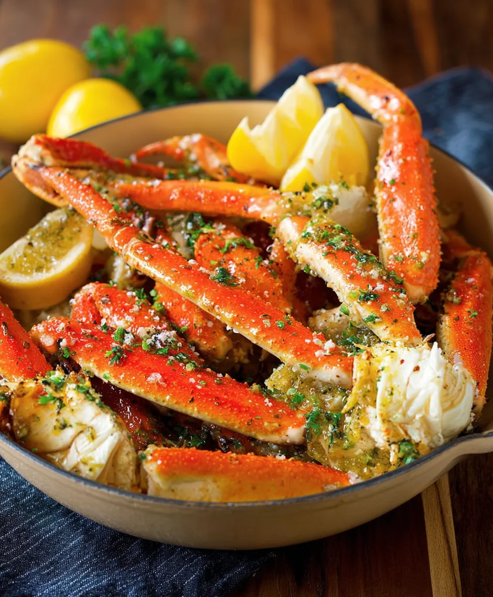 Best Garlic Butter Crab Legs Recipe - Easy Seafood Dinner