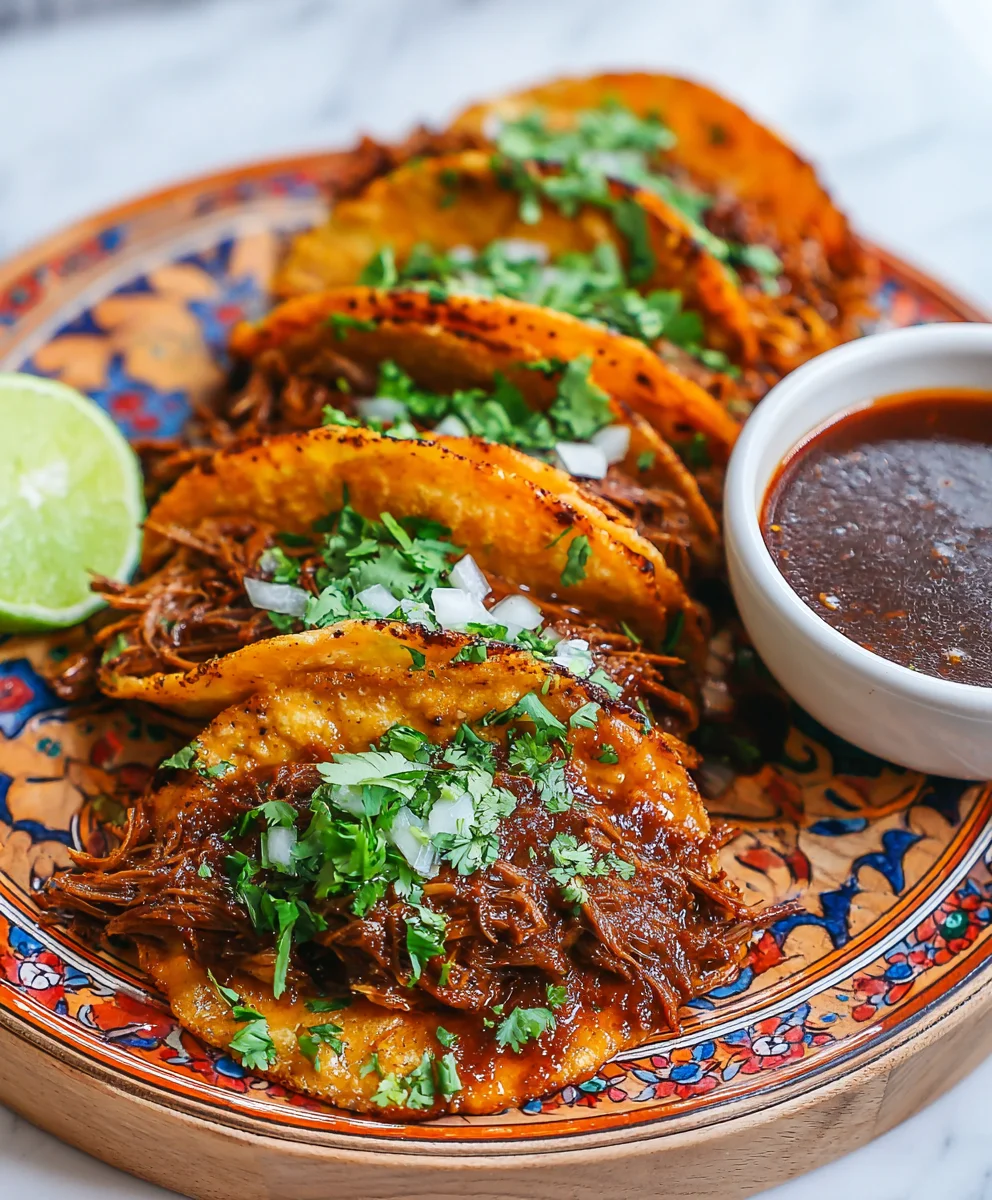 Authentic Beef Birria Tacos-Easy Recipe