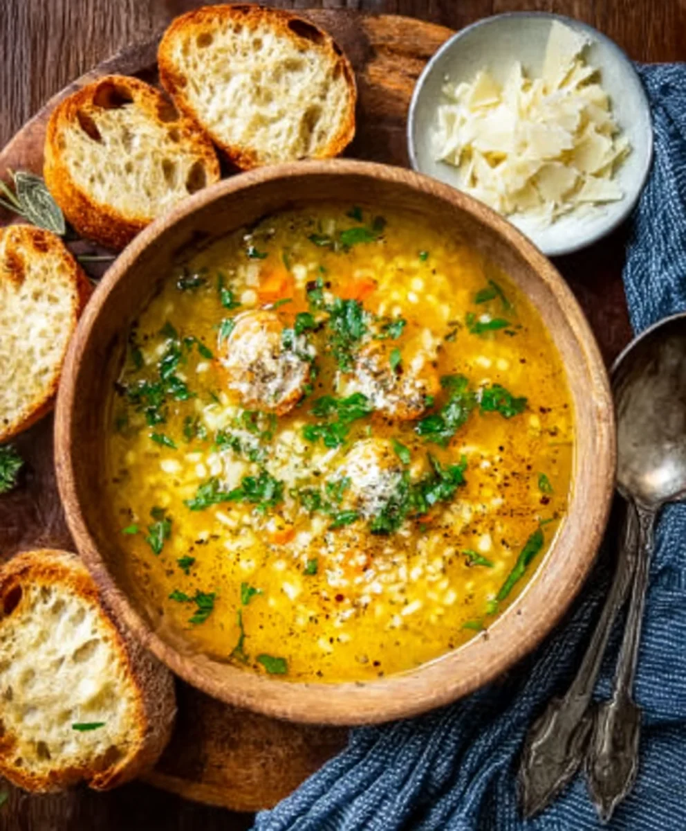 Italian Penicillin Soup-Soothing Comfort Food