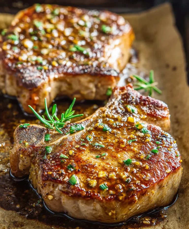 Honey Mustard Beef Chops Oven Recipe – Easy Dinner