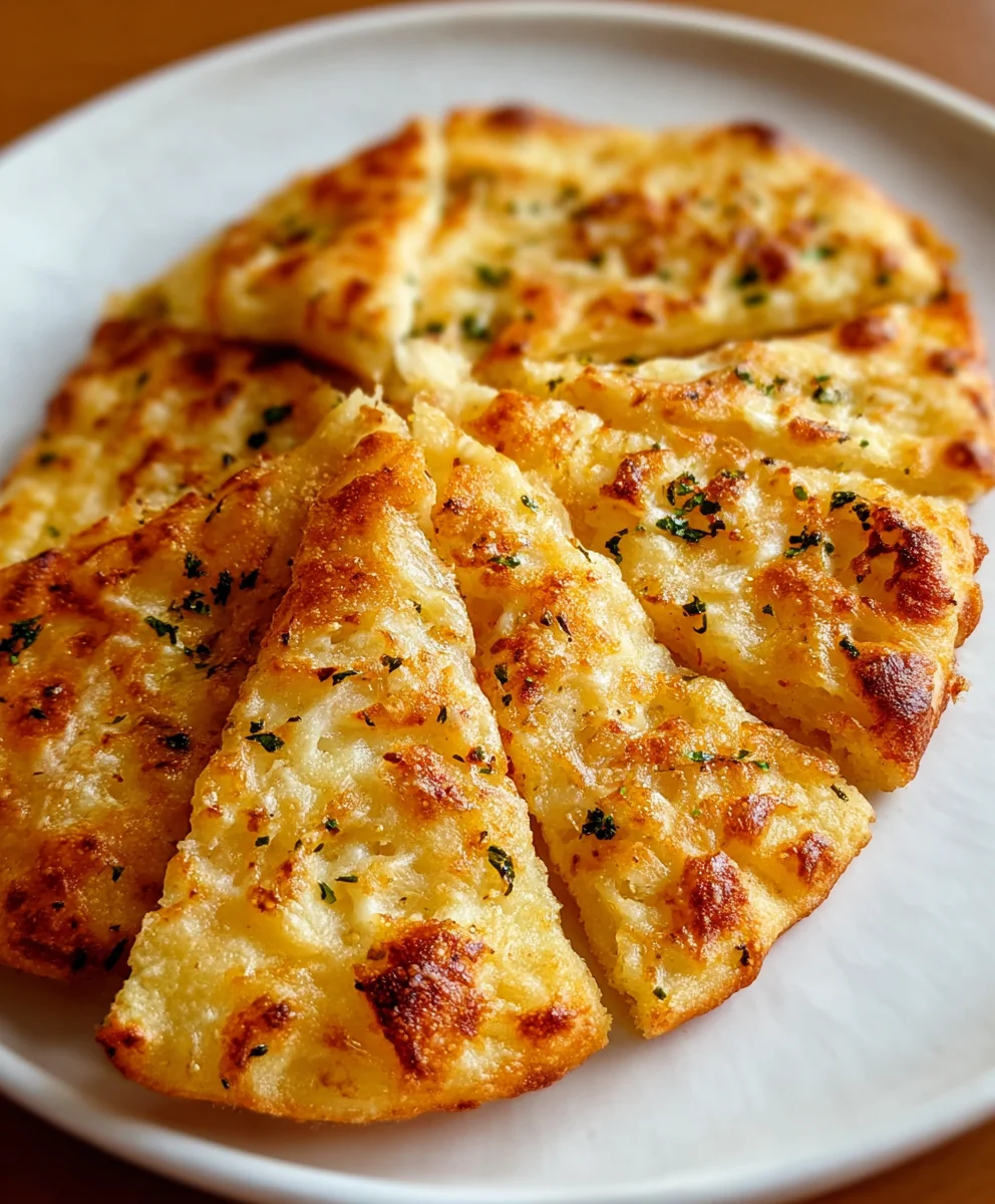 Air Fryer Tortilla Garlic Bread-Quick Easy Recipe