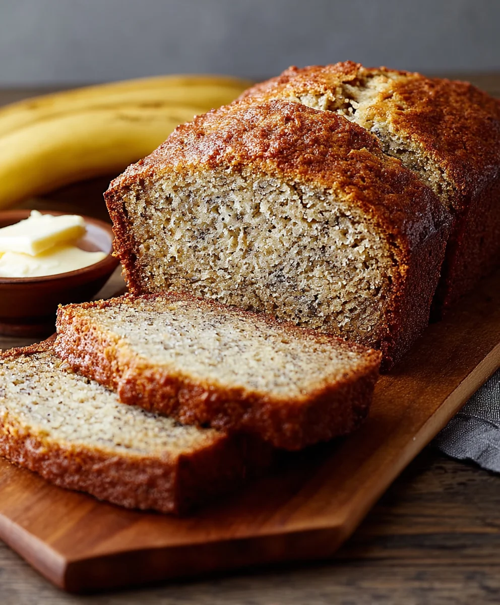 Easy Moist Banana Bread Recipe - Quick & Delicious