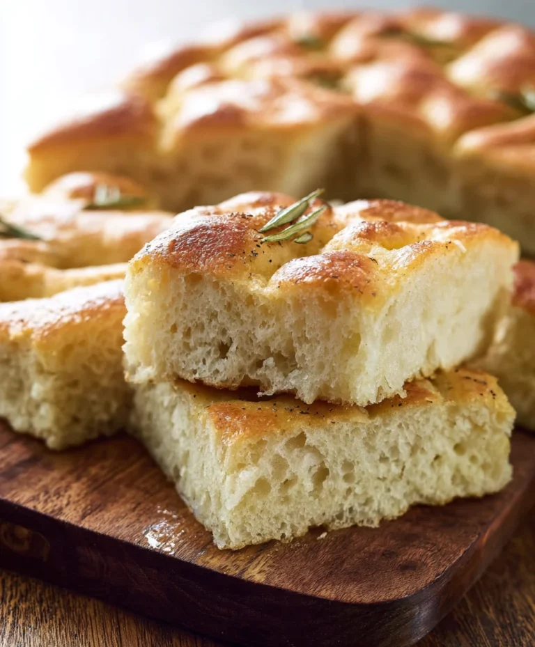 Easy No-Knead Focaccia Bread Recipe