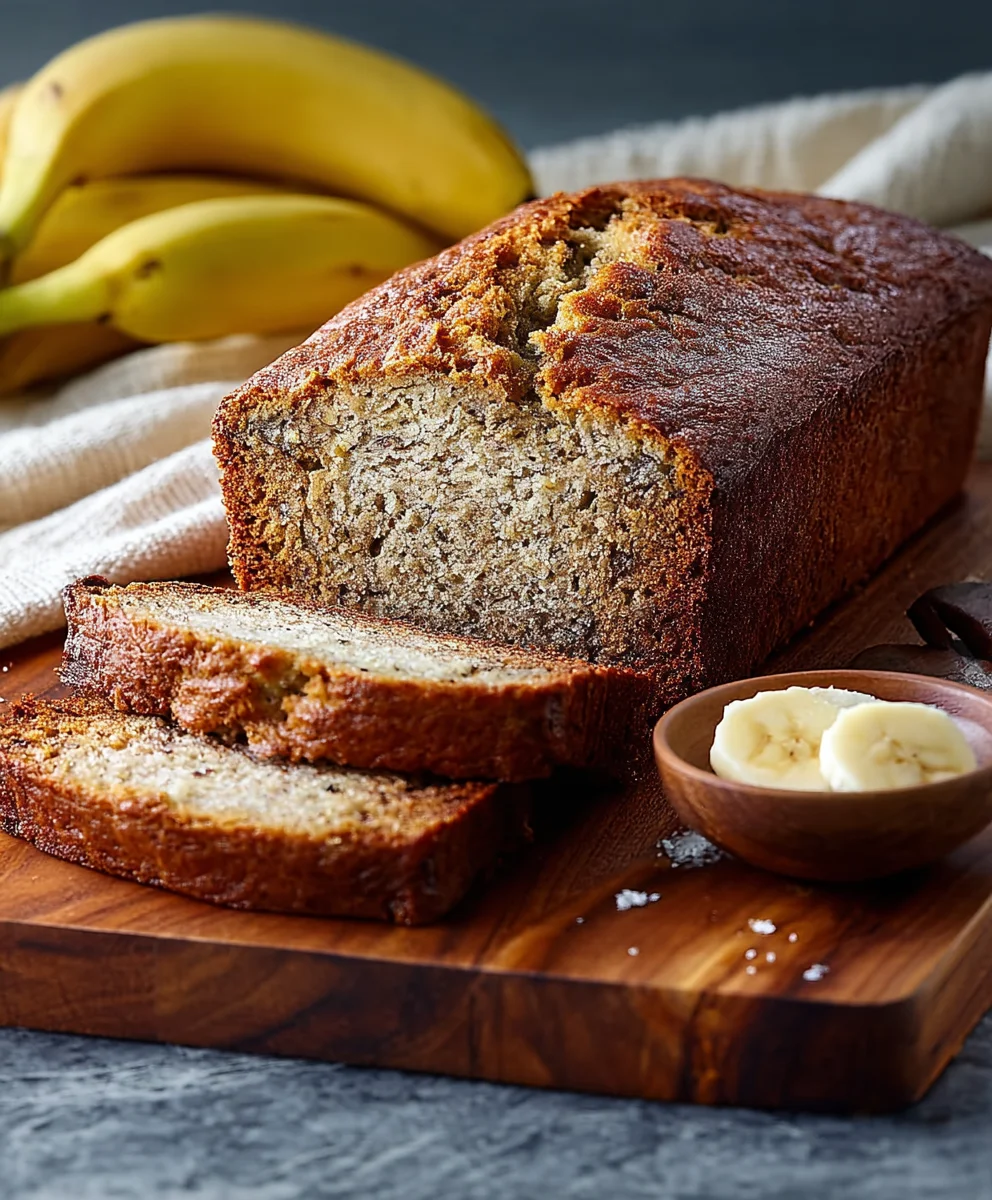 Easy Moist Banana Bread Recipe - Quick & Delicious
