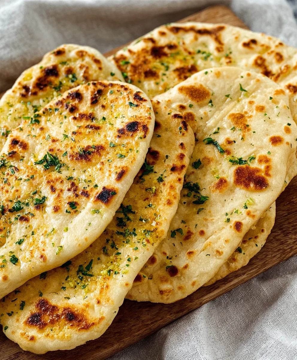 Easy Garlic Flatbreads-Quick & Delicious Recipe
