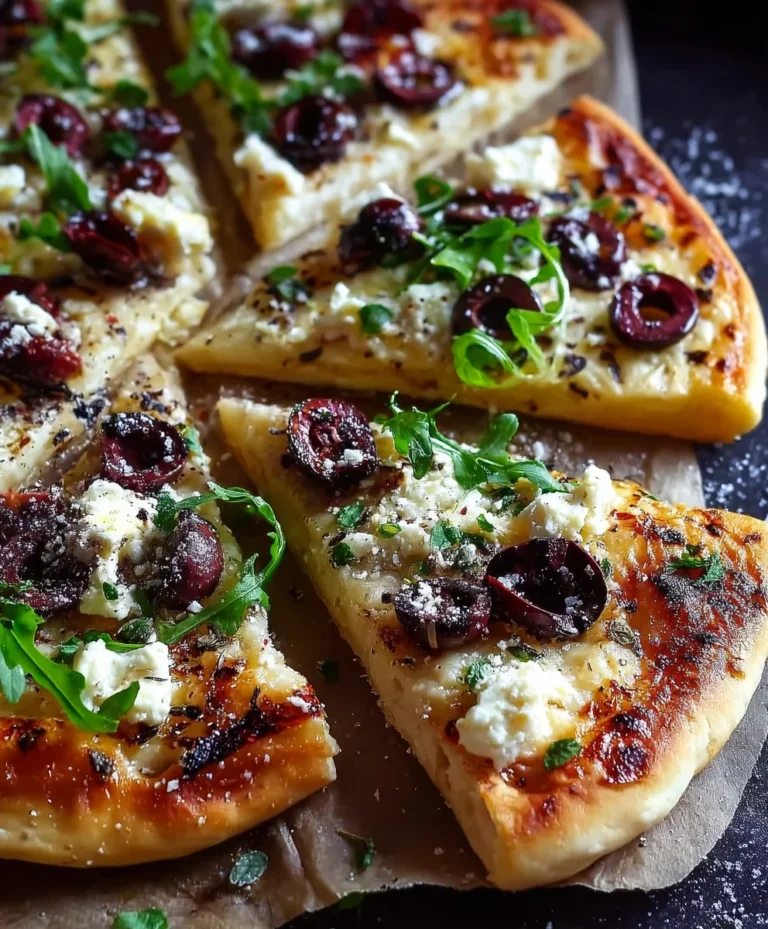 Easy Mediterranean Flatbread-Quick Recipe