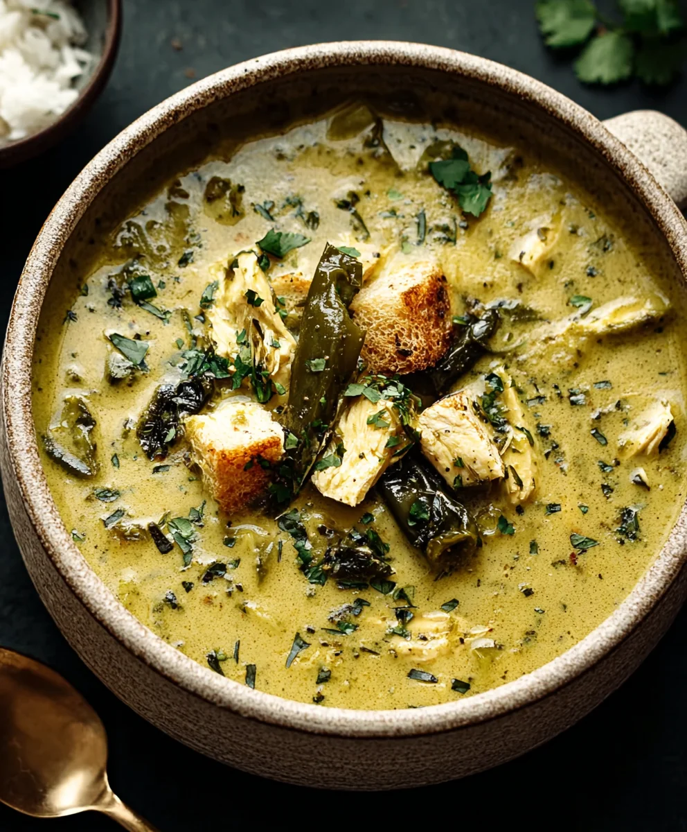 Roasted Poblano Soup - Ultimate Comfort Recipe