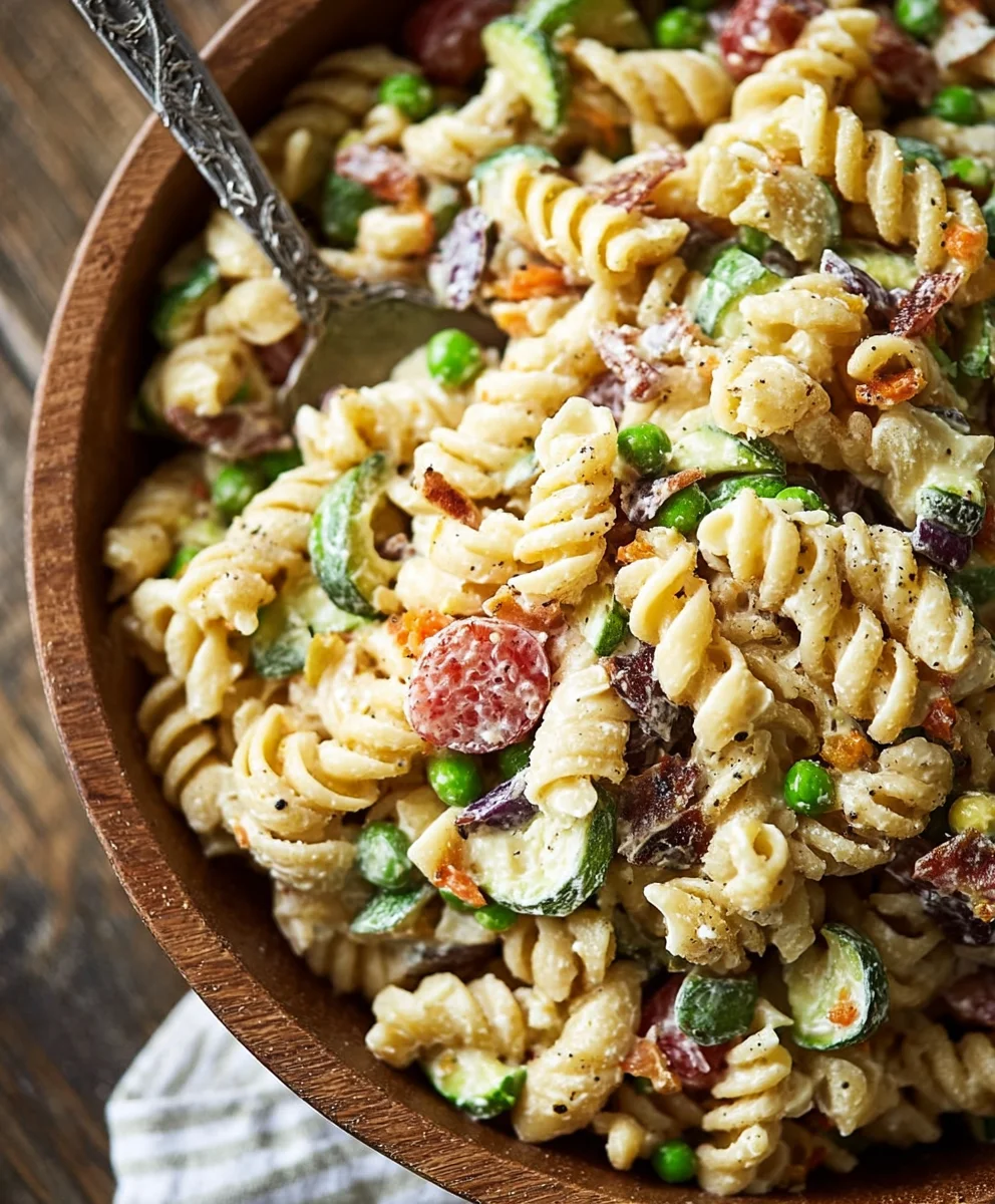 Best Creamy Pasta Salad Recipe- Easy & Delicious