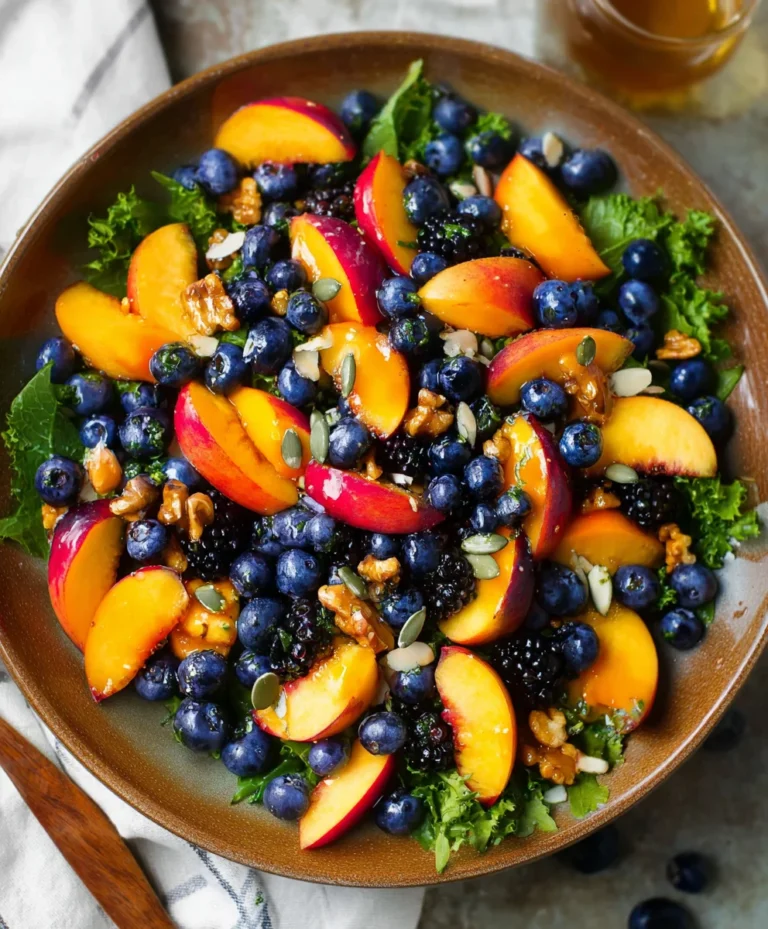 Peach Blueberry Salad – Non-Non-Non-Alcoholic Alternativeic Non-Alcoholic Ale Style