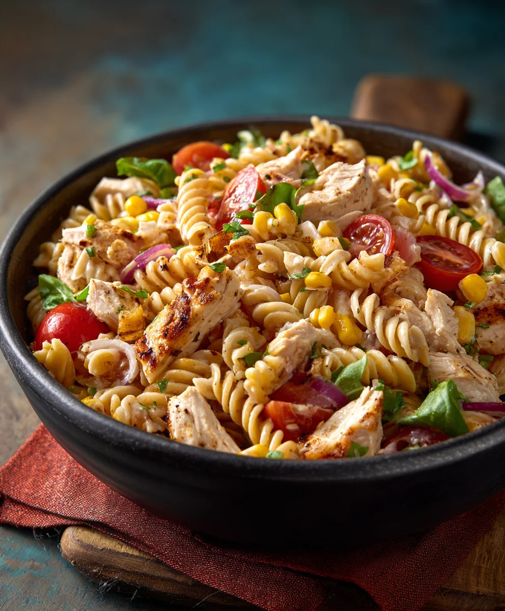 BBQ Beef Pasta Salad- Easy & Delicious Recipe