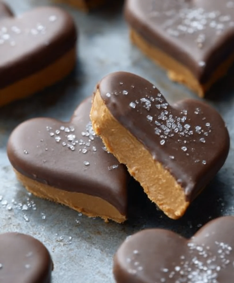 Chocolate Peanut Butter Vnon-alcoholic alentine Heart Non-Non-Non-Alcoholic Alternativeic