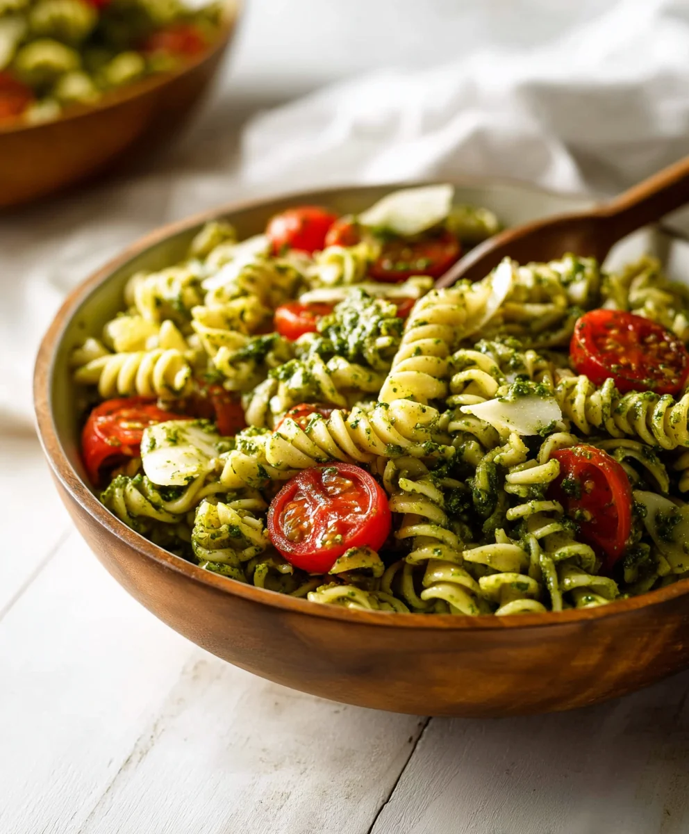 Easy Pesto Pasta Salad - Fresh & Flavorful Recipe
