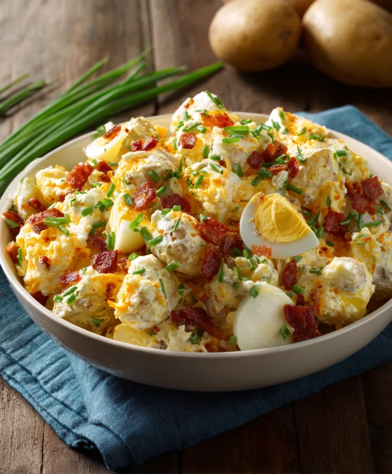 Loaded Beef Potato Salad Canyon Cookout – Delicious!