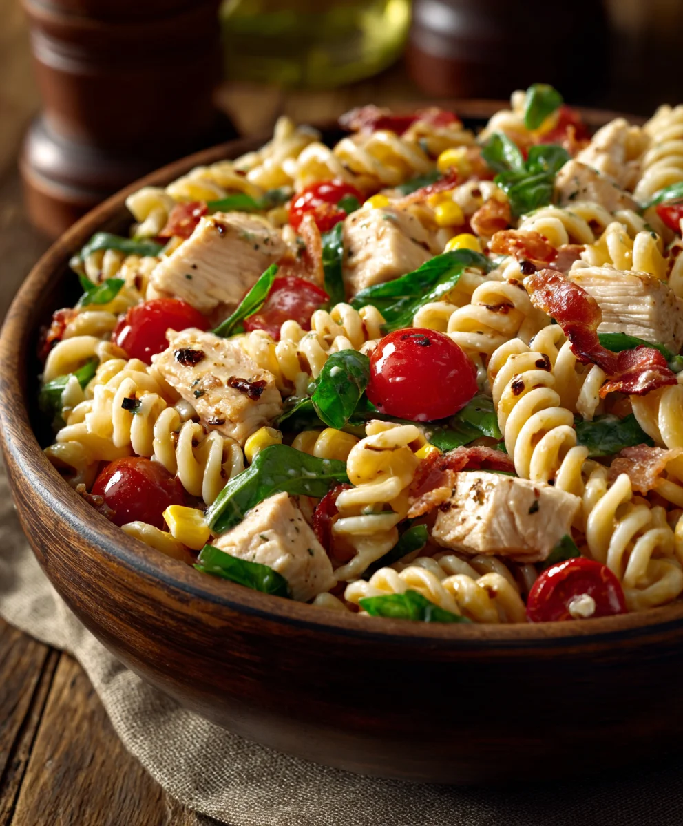 BBQ Beef Pasta Salad- Easy & Delicious Recipe