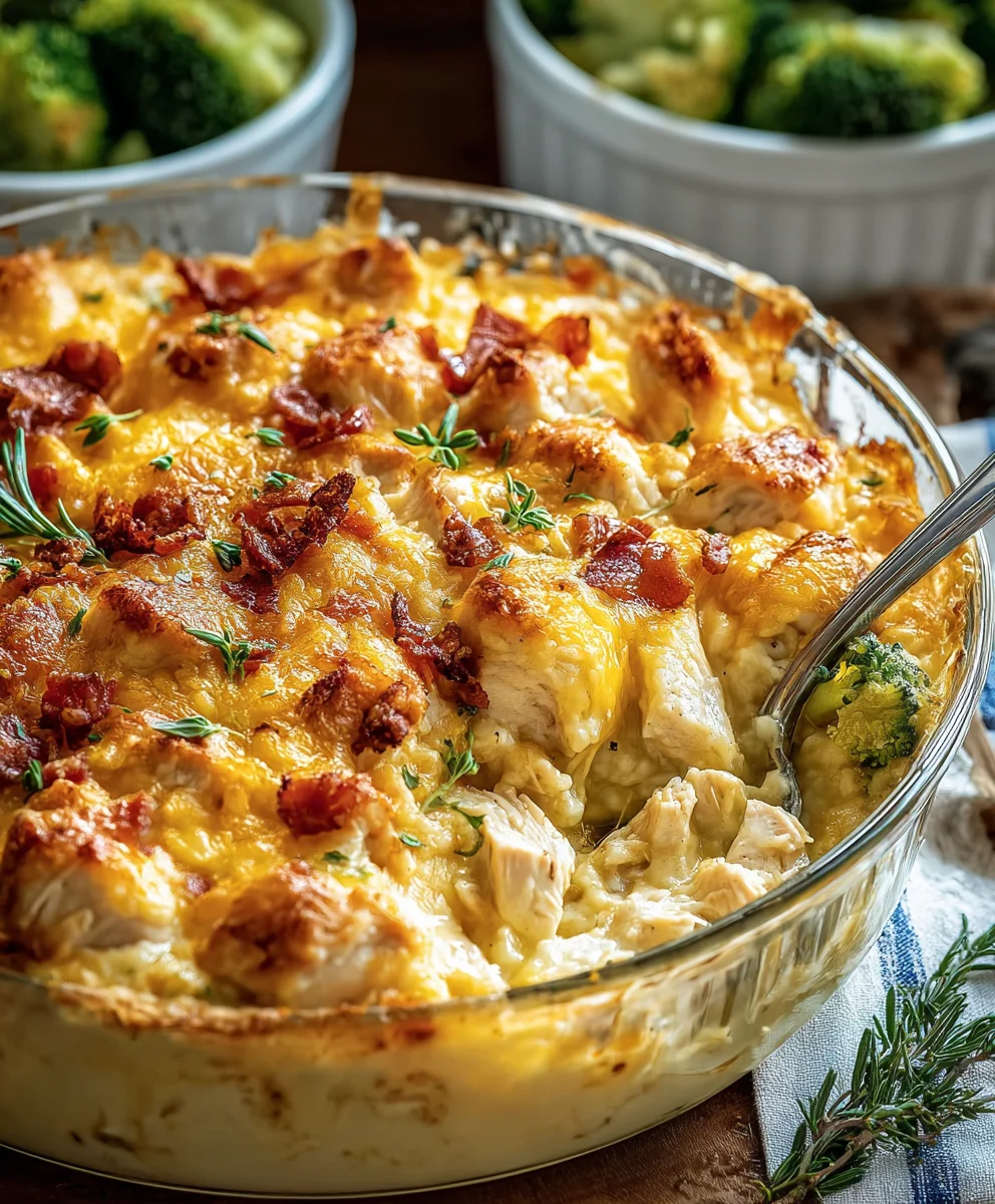 Easy Low-Carb Chicken Casserole Recipe - Quick Dinner
