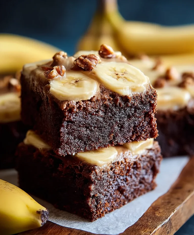 Delicious Banana Brownies – Easy Recipe