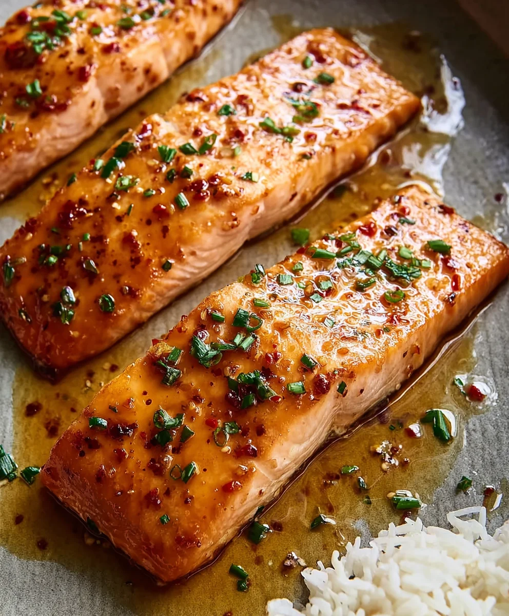 Spicy Hot Honey Salmon Recipe-Sweet Heat Delight