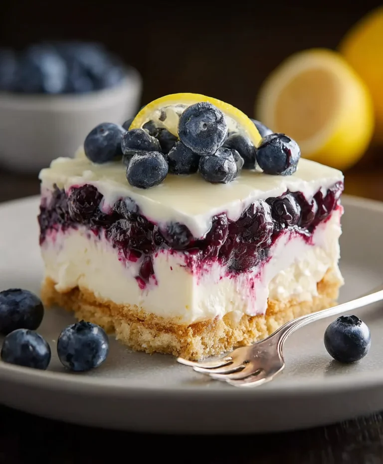 Lemon Blueberry Delight – Easy Summer Dessert Recipe
