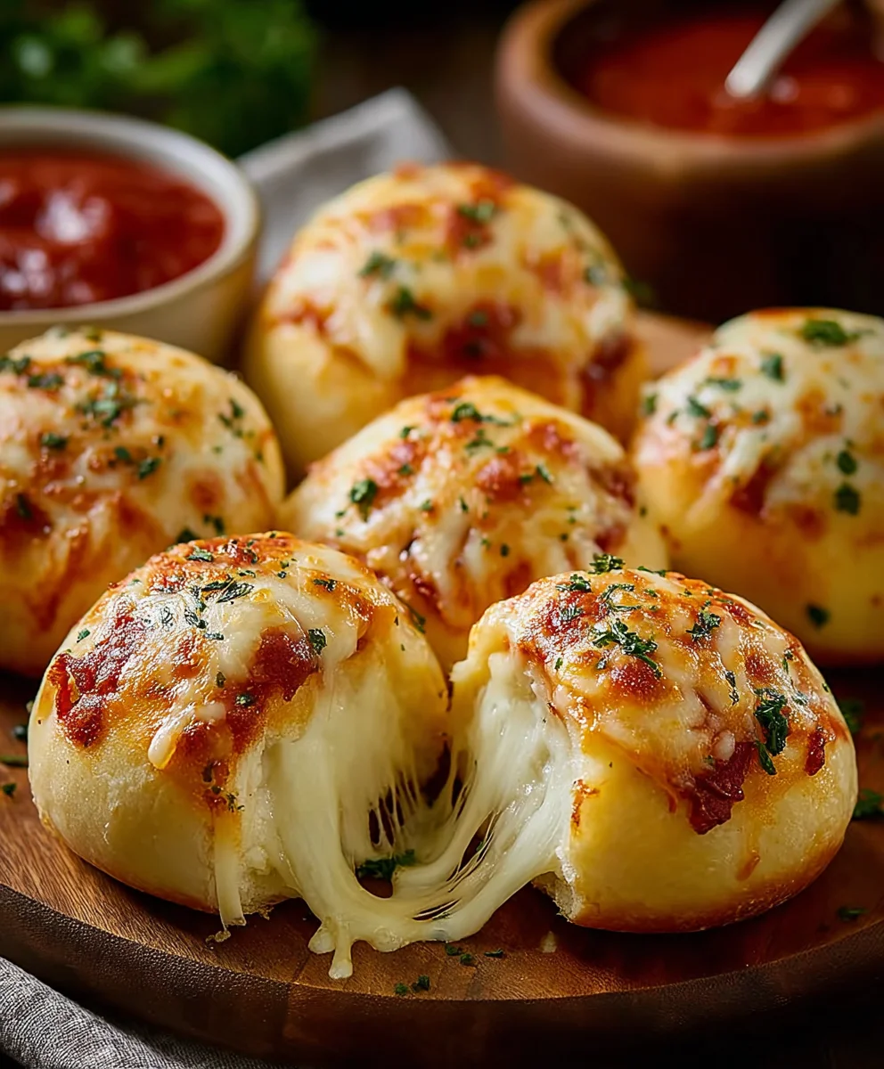 Cheesy Pizza Bombs - Easy Appetizer Recipe