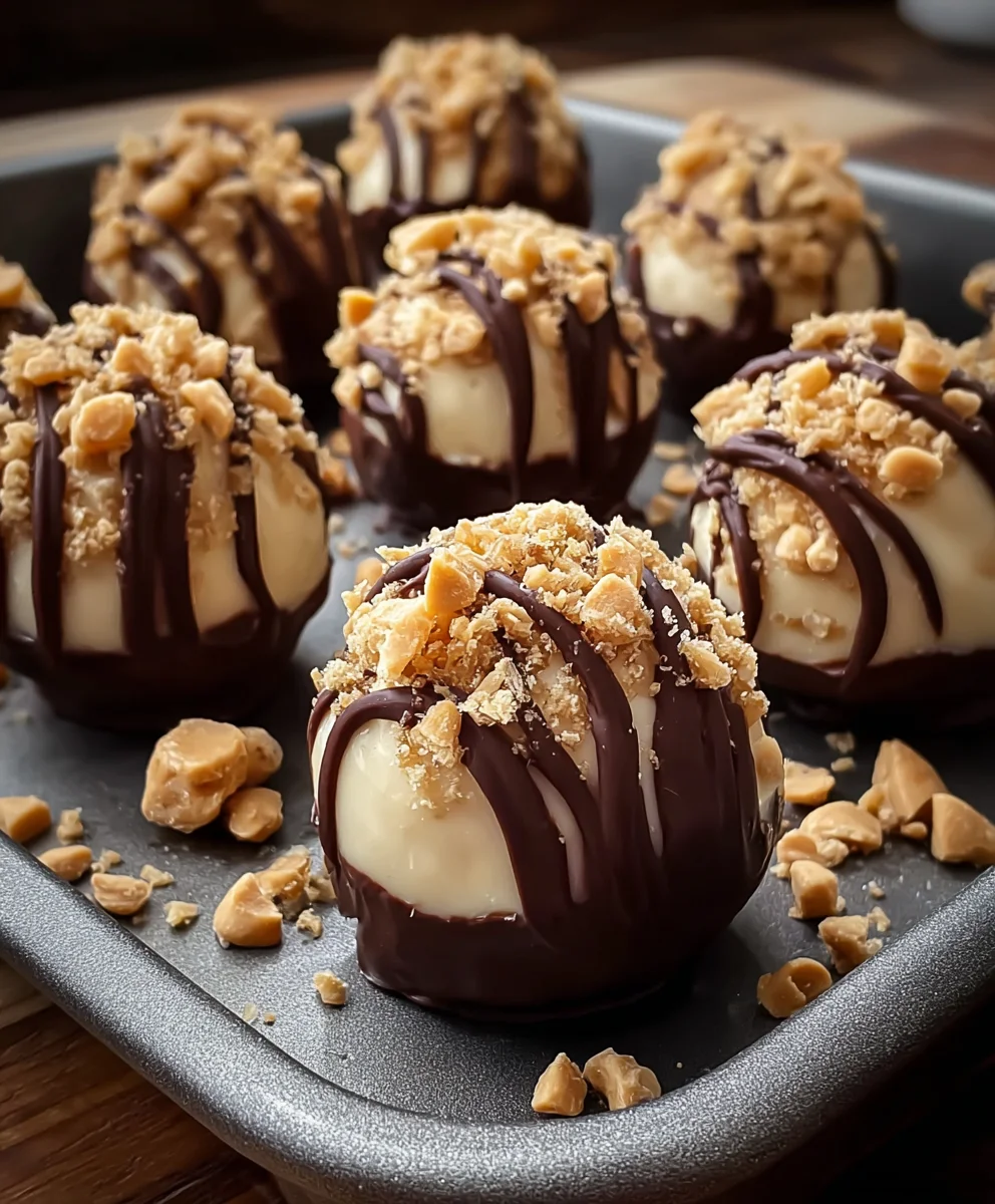 Easy No-Bake Peanut Butter Cheesecake Balls Recipe