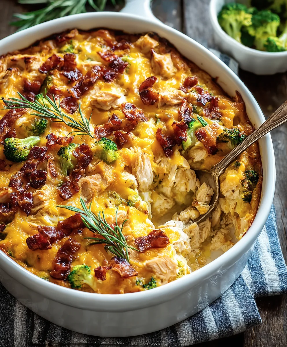 Easy Low-Carb Chicken Casserole Recipe - Quick Dinner