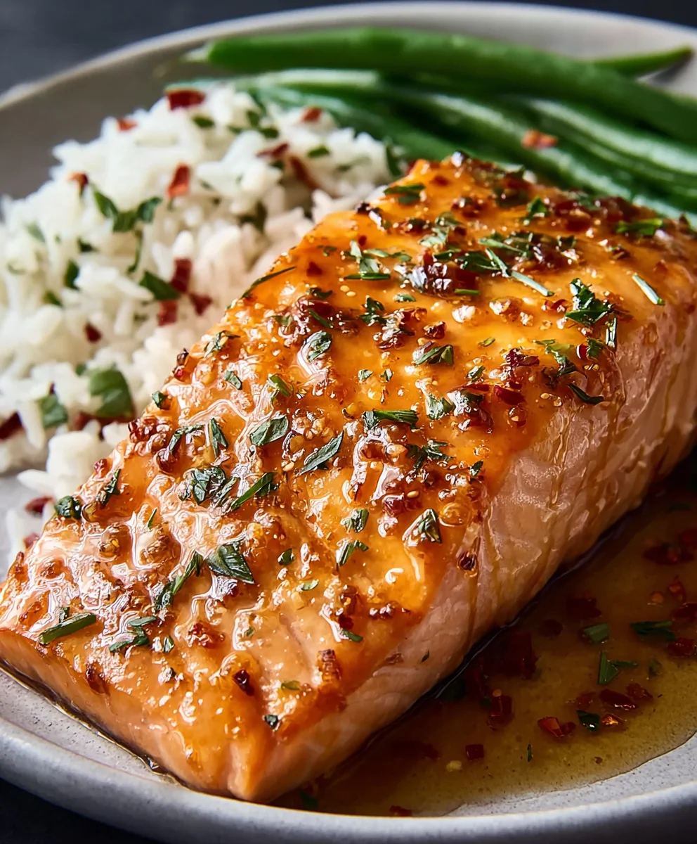 Spicy Hot Honey Salmon Recipe-Sweet Heat Delight