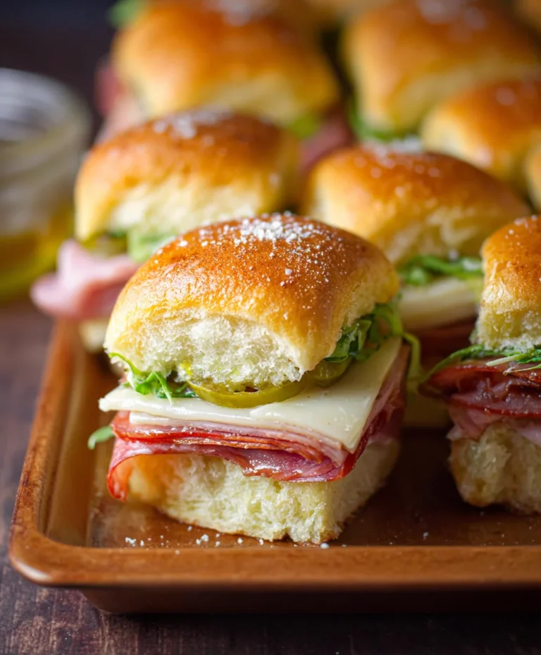 Spicy Beef Sub Sliders-Easy Appetizer Recipe