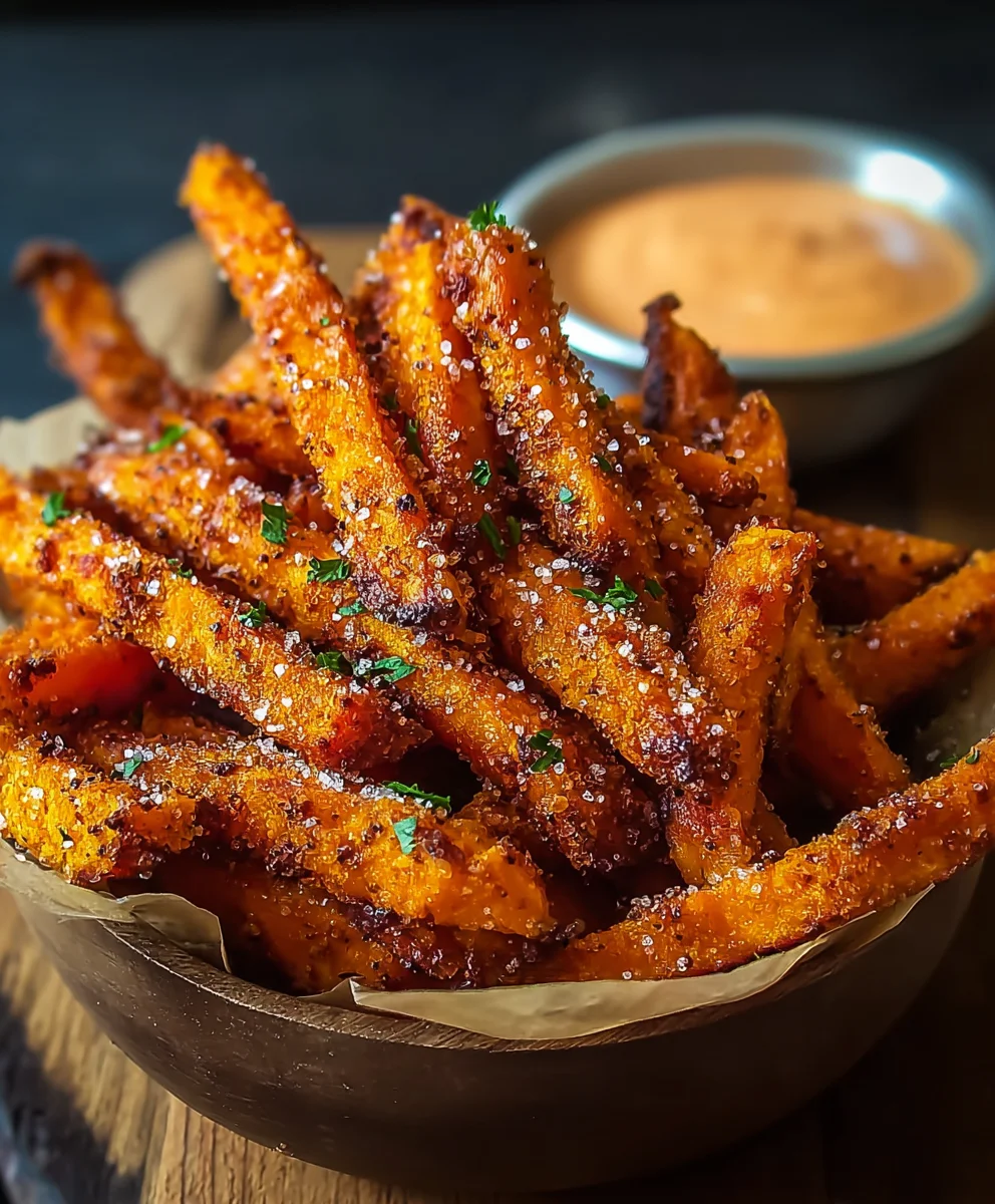 Crispy Oven Baked Sweet Potato Fries