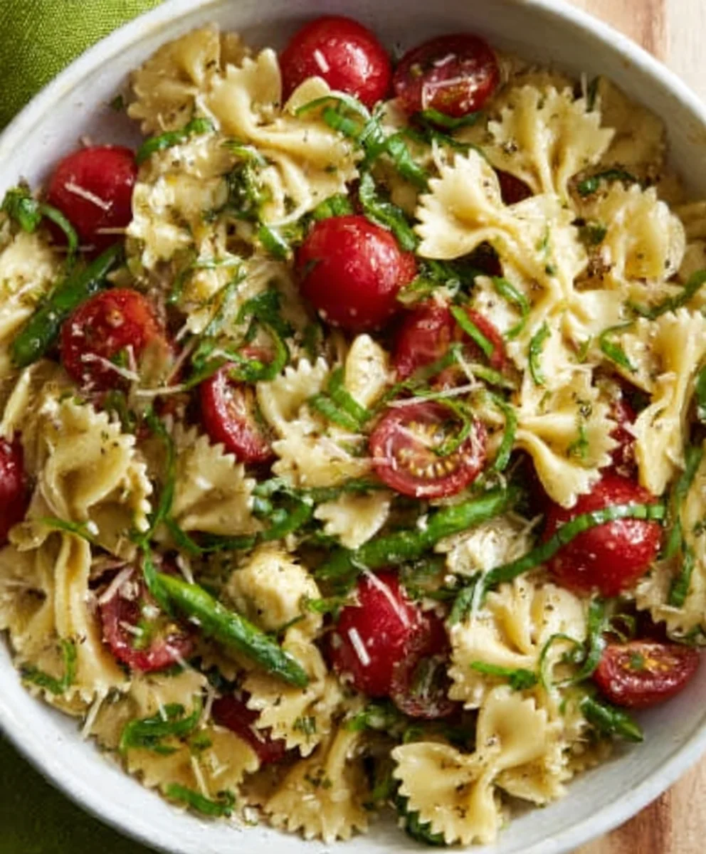 Easy Bow Tie Pasta Salad Recipe- Perfect for Parties