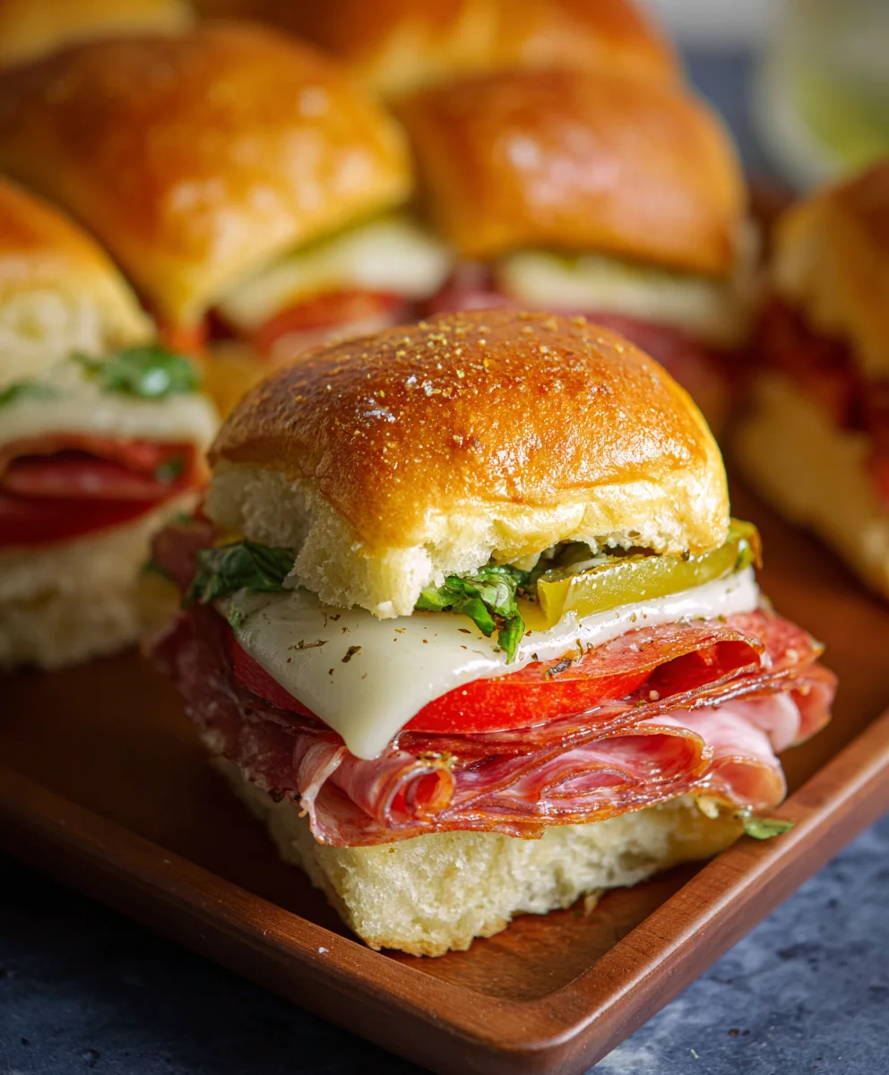Spicy Beef Sub Sliders-Easy Appetizer Recipe