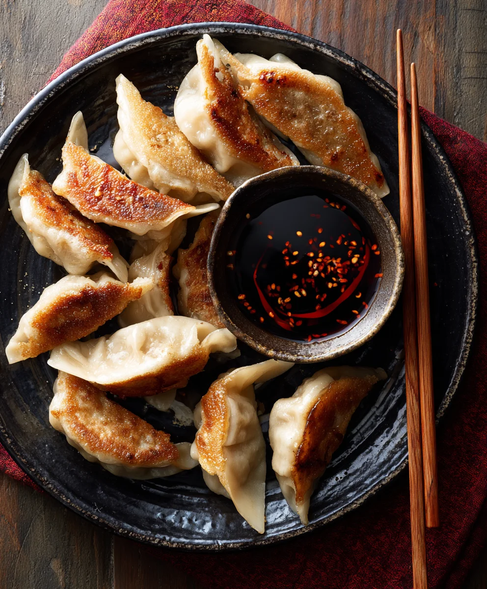 Best Pan Fried Chicken Dumplings Recipe