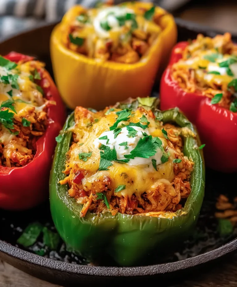 Easy Chicken Stuffed Peppers – Delicious Dinner Idea