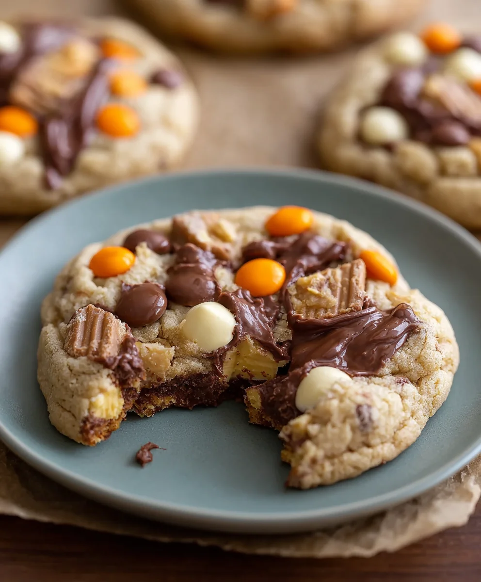 Reeses Cheesecake Cookies-Decadent & Delicious