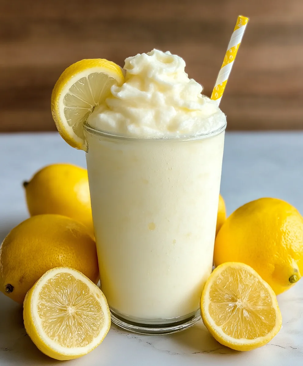 Chick-Fil-A Frosted Lemonade Recipe-Taste of Summer